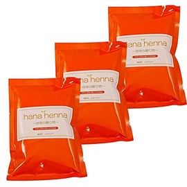 Hanahena Natural (Henna), 3.5 oz (100 g), Set of 3