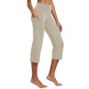 baleaf Yoga Pants for Women Capris High Waist Leggings with