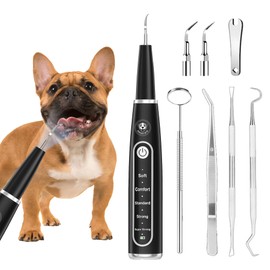 BRIGHT BITE™ | Ultrasonic Plaque Remover for Teeth | Dog Toothbrush; Cat Toothbrush | Quiet Tartar Remover | Dog Accessories | Teeth Cleaning Tools| Doggie Dental Scaler | Dental Tools | USB-C