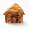 KASSIS Olive Wood Christmas Decoration Nativity Scene Puzzle Table Decoration