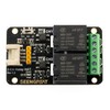 XICOOLEE 2 Channel Relay Module Relay Expansion Board for Raspberry