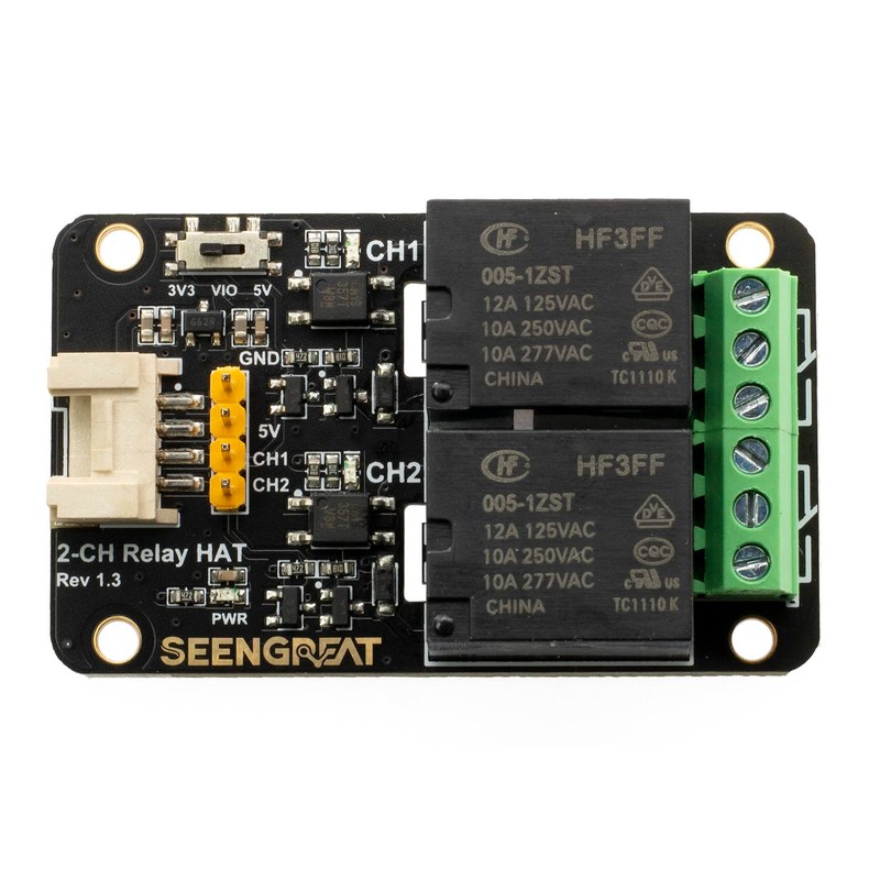 XICOOLEE 2 Channel Relay Module Relay Expansion Board for Raspberry