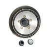 Pre-Greased Hub Drum Kit, 3.5K, 5 x 4.5, 1/2" Studs