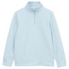 Lands' End Boys Half Zip Pullover Large Dream Blue