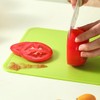 Tiardey 4PCS Colour Coded Chopping Boards Set Durable, Scratch-Resistant, Anti-Slip,