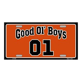 Smart Blonde Good Ol Boys Dukes Of Hazzard Novelty License Plate Tag Sign