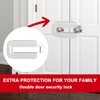 French Door Lock | Adjustable Double Door Reinforcement Lock for