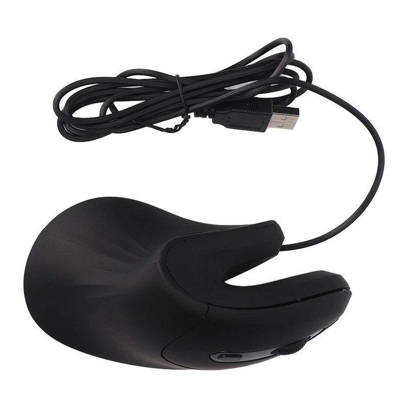 Wired Vertical Mouse 6 Buttons 800‑1200‑2400‑3200 DPI USB Wired Vertical