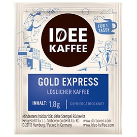 Idee Kaffee Instant Coffee Gold Express in Individual Portions 500 x 1.8 g