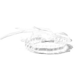 Lace Flower Choker Necklace for Women Bridal 80s 90s Gothic Tatoo Choker Bowknot Collar Kawaii Chocker Necklace Adjustable Flower Ribbon Lolita Accessories Wedding Necklace Jewelry-White