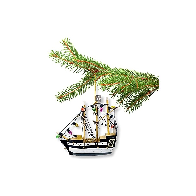 Pirate Ship Ornament Christmas Tree Decoration
