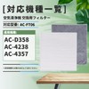 AC-FT06 (1 Set) HEPA Dust Collection Filter (1) & Activated