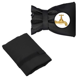 2 pcs Anti-Freeze Outdoor Faucet Covers, Outside tap Cover,Outdoor tap Cover,Outside tap Cover Frost Protector,Heavy-Duty, Waterproof, Insulated, Protects Against Frost Damage, Universal Fitment fo