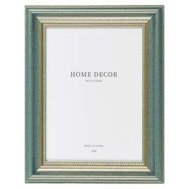 marysgift 8x10 Photo Frame Wooden Picture Frames with Mount 10 x 8 Inches Wedding Family Best Friend Photo Frames for Wall Hanging Tabletop Graduation Gifts for Christmas (Blue19, 10 * 8")