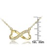 Hoops & Loops Collar con Colgante de Plata de Ley,
