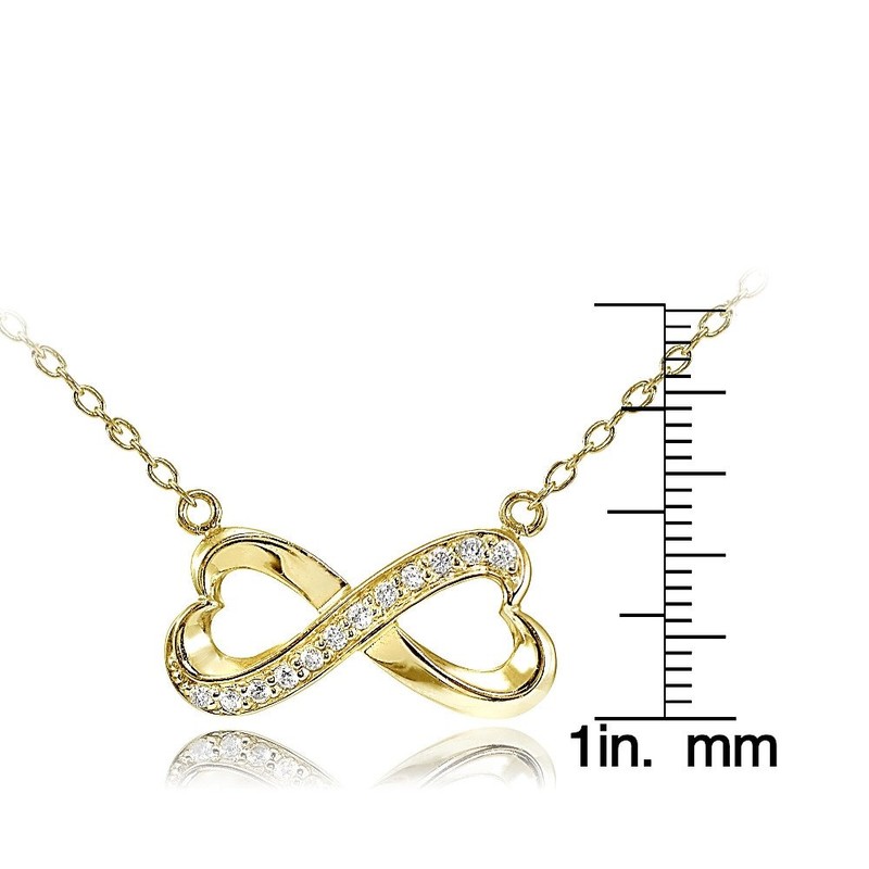 Hoops & Loops Collar con Colgante de Plata de Ley,