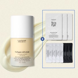 Medifair Medipair Collagen Veil Nutrition Cream 50ml + Sample Set Collagen Veil Cream 50ml + Sample / 메디페어 콜라겐 베일 영양 크림 50ml + 샘플세트 콜라겐 베일 크림 50ml+샘플
