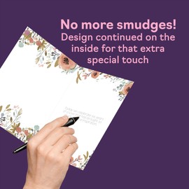 66th Anniversary Card for Women Men - Love Birds - Happy Wedding Anniversary Cards for Wife Husband Girlfriend Boyfriend, 5x7 Inch Floral Bird Greeting Cards