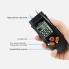 Wood Moisture Meter Woodworking Digital Water Leak Detector Damp Tester