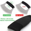 KEISSCO Pizza Cutter Stainless Steel Ulu knife Razor Sharp Rocker