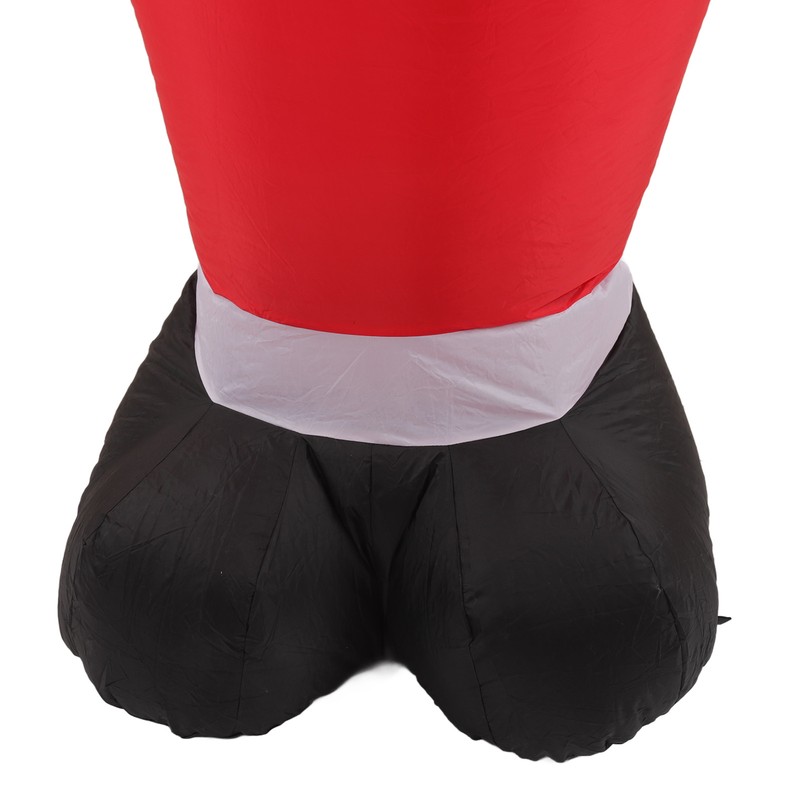 Inflatable Christmas Old Man Model with Gift Bag in Hand