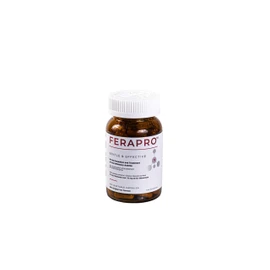 FERAPRO™ 75MG 100 CAPS | Vegan Iron Supplement | With Vitamin C 175mg, Methylcobalamin 1000mcg, 5-MTHF 80mcg, and Glycine 100mg