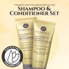Nuva Botanicals Coconut Shampoo and Conditioner, Vanilla Shampoo and Conditioner