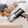 9000Pa Cordless Car Vacuum Cleaner Black Washable Reusable Handheld Vacuum