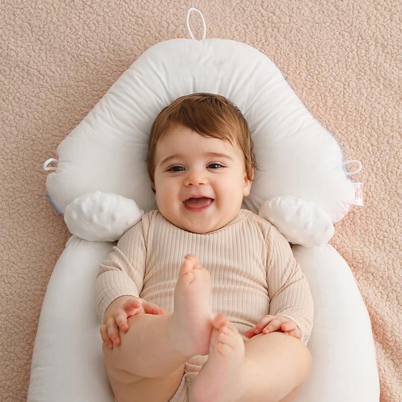 Toddler Neck Pillow Stable Support Safe Soft Breathable Cotton Fabric