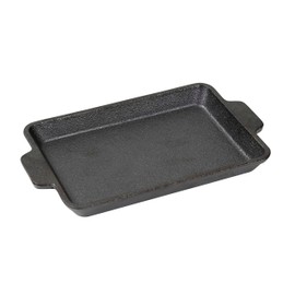CAPTAIN STAG UG-1554 Cast Iron Plate, Grill Plate, Size B6 (Use with UG-34/43/44 Smart Grill Stove of Size B6) (Use with UG-42 B5 Smart Grill as a Half-sized Plate)