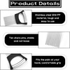 Stainless Steel Onion Holder with Prongs, Stainless Steel Onion Cutter