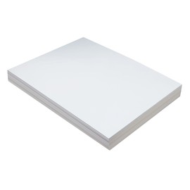 Pacon PAC5214 Tagboard, Heavyweight, 12" x 18", White, 100 Sheets