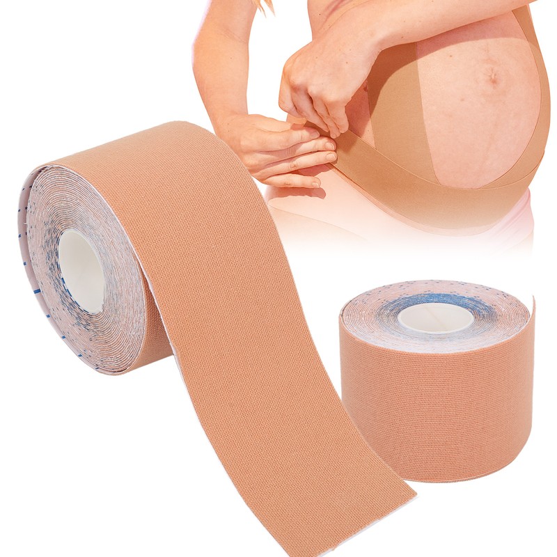 2 Rolls Maternity Belt Pregnancy Belly Support Band Elastic Brace