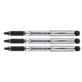 Pilot V5 Grip Liquid Ink Rollerball 0.5 mm Tip (Pack of 3) - Black