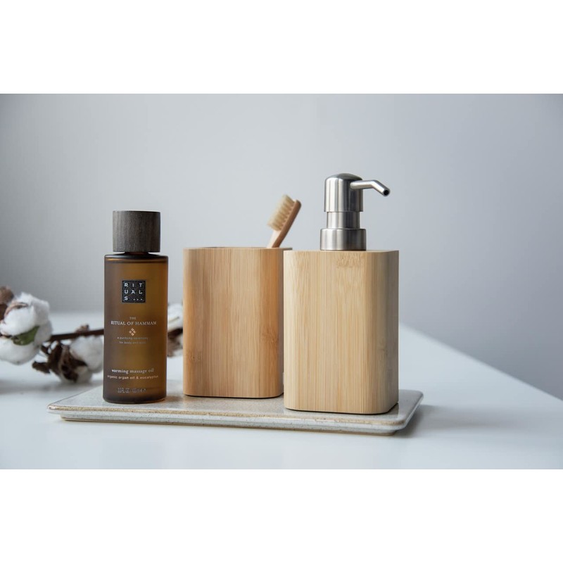 WENKO Bamboo Soap Dispenser
