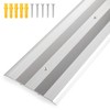 Orechic 5″Wide Sturdy Thicken Aluminum Threshold Strip, Stylish Floor Transition