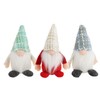 com-four® 6 x Premium Christmas Gnome 15 cm - Christmas