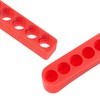 sourcing map 10,11,12,15 Holes Screwdriver Bit Holder Set, 7mm Dia