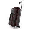 VEVOR Bowling Ball Bag, 3 Ball Double Roller Bowling Bag