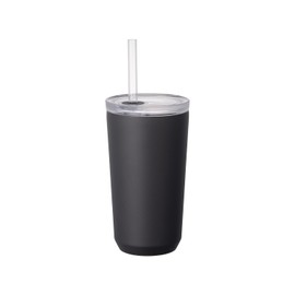 KINTO 20243 To-Go Tumbler, 16.9 fl oz (480 ml), Includes Straw, Black