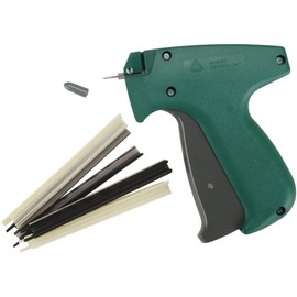 MicroStitch Tagging Gun Kit – Includes 1 Needle, 600 White Fasteners & 480 Black Fasteners (Starter Kit)