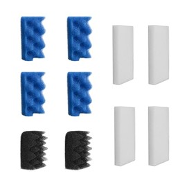 206/207 Bio Foam Value Pack Replacement for Fluval Aquarium Filter Media 10pcs