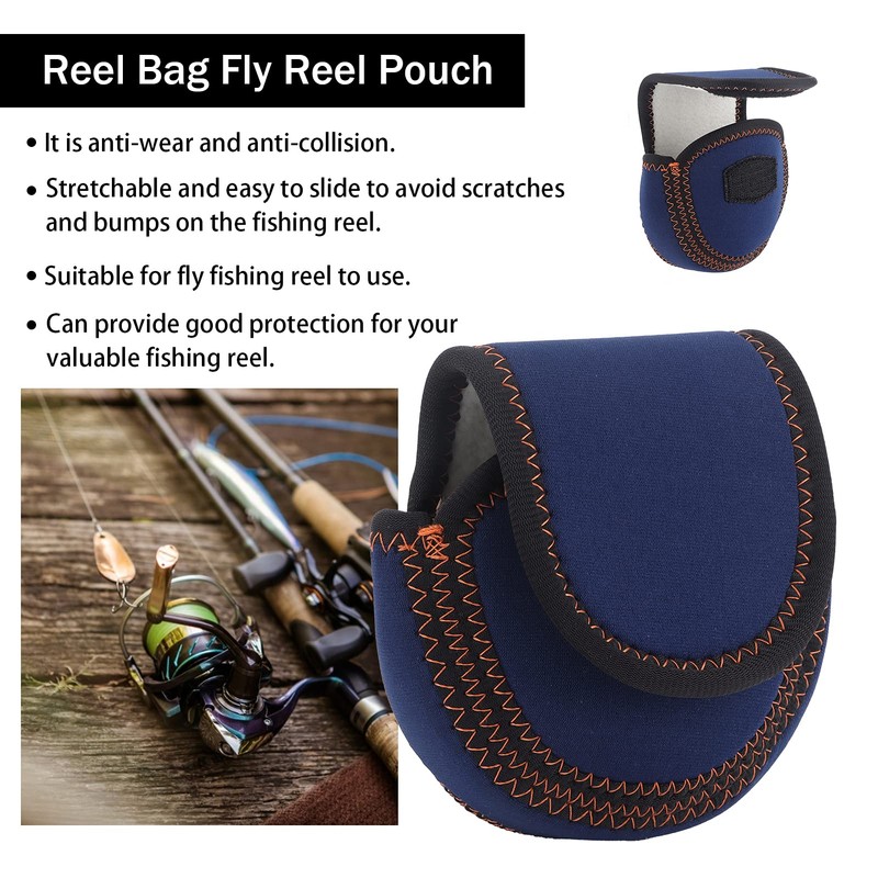 JUMZ Fly reel bag, anti-fall, anti-scratch, impact-resistant fly reel protective