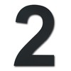 Ywonobs House Numbers - 3 Inch Self Adhesive Metal Stainless