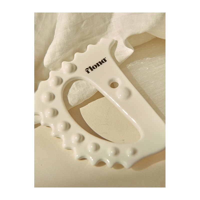 Ceramic Full Care Gua Sha White / 세라믹 풀케어 괄사