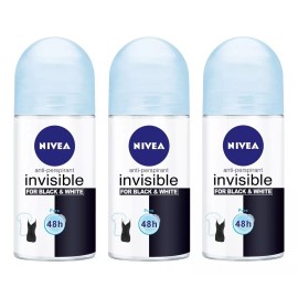 Nivea (paquete De 3 Botellas) Nivea Invisible Para Rollo De Black