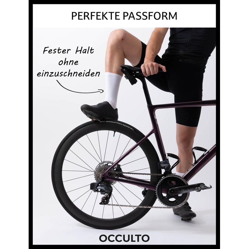 Occulto Men's & Women's Road Cycling Socks Pack of 2