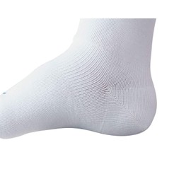 Zett BK03M Boys Baseball Socks (Stockings) Under Socks, 3 Pairs Set, White (1100), 8.3 - 9.4 inches (21 - 24 cm), Junior Socks (Socks)