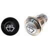 Washer Jet Windscreen Light Red Illuminated Push Button Switch 16mm