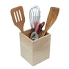 Eitida Rustic Kitchen Utensil Cutlery Holder Slotted Spoon Fixed Spoon